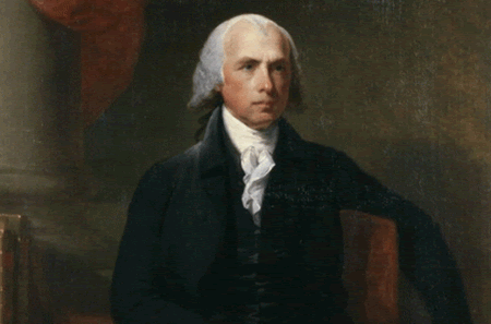 James Madison By Gilbert Stuart 1805-1807