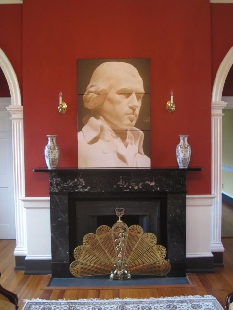 James Madison Portrait given to Belle Grove Plantation Bed and Breakfast / James Madison Library in King George. Virginia