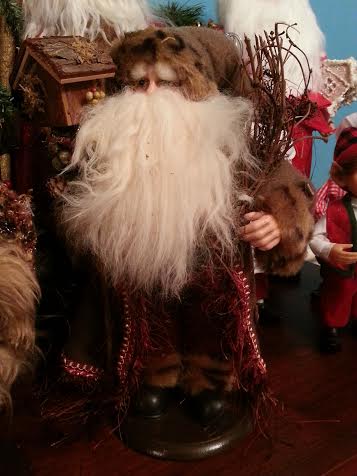Santa elf birdhouse